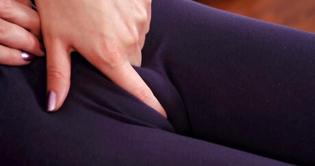 Slender babe Bonny A reveals tiny tits and jerks off 