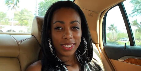 Facinating cutie Lovely Haze shows big tits and spreads her legs 